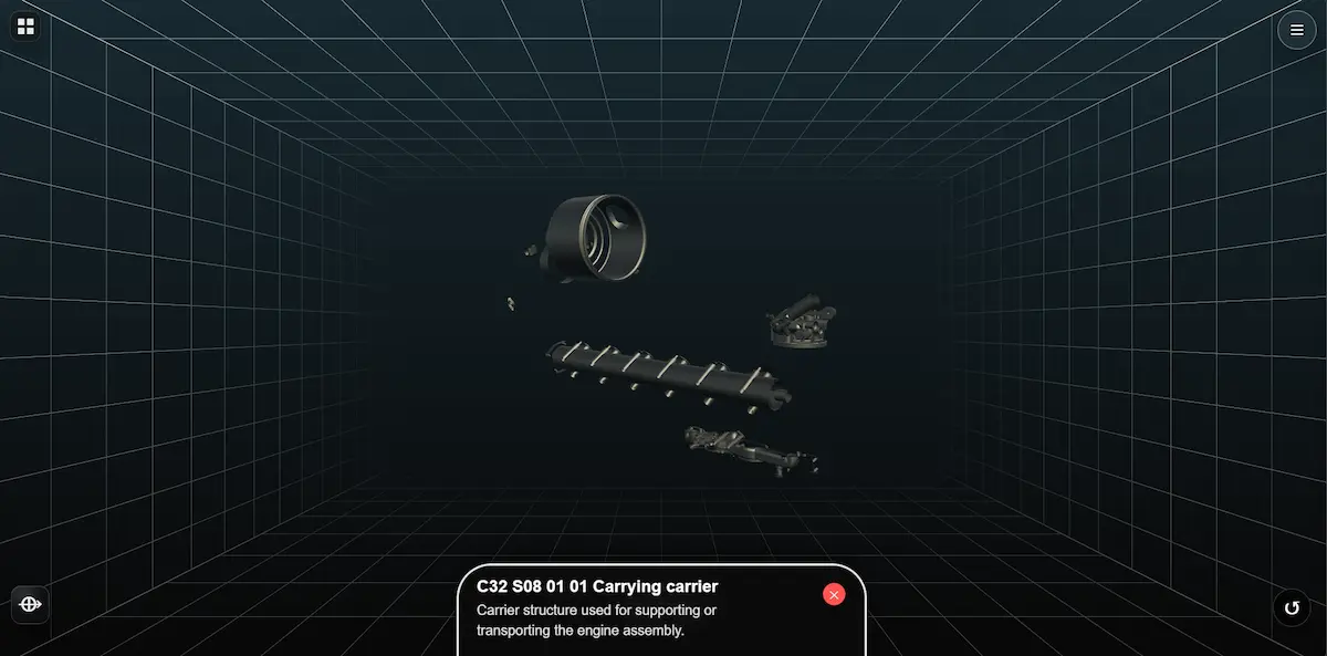 Focused engine component interaction