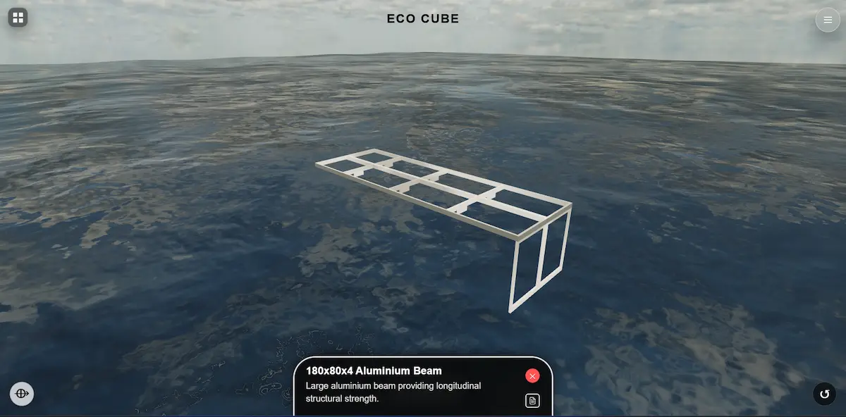 EcoCube engineering component detail