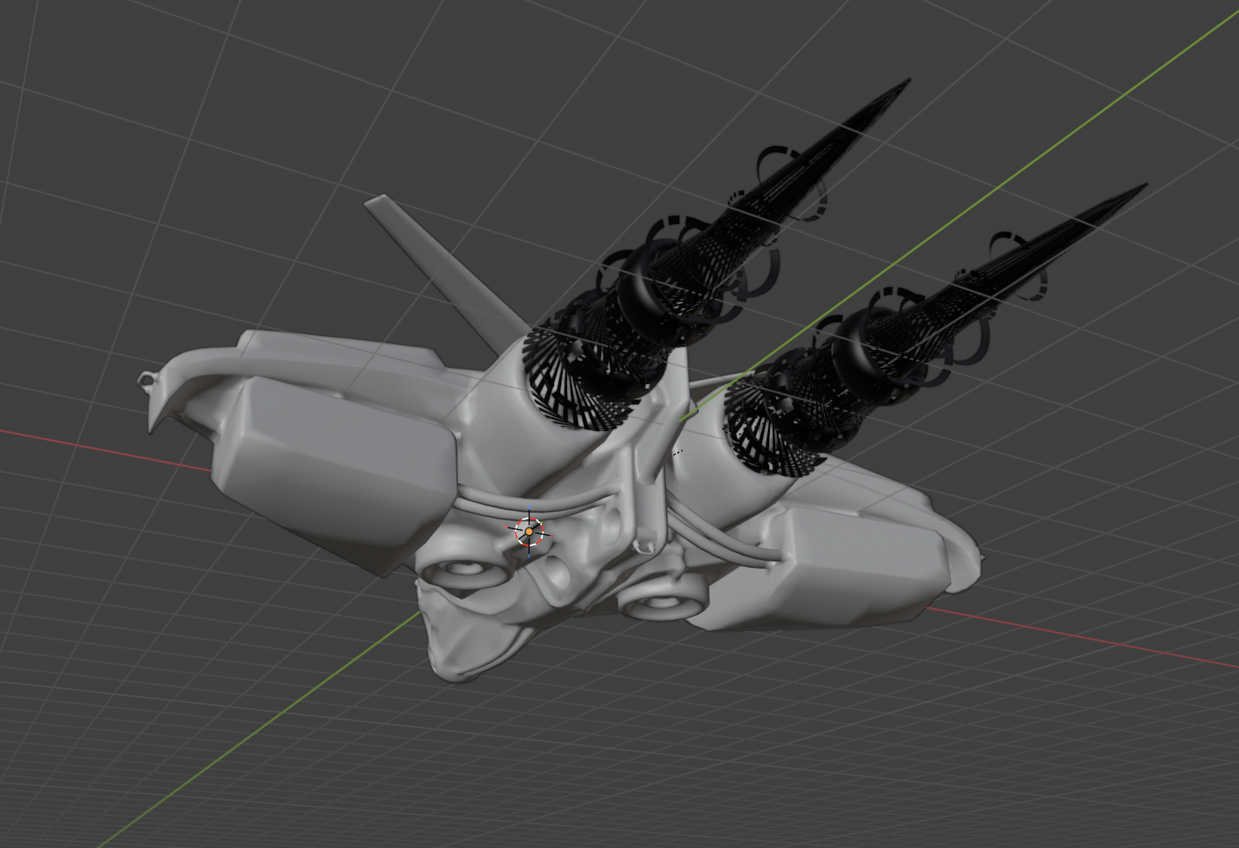 Spaceship web implementation view